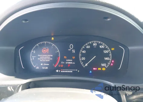 2022 Honda Civic Sport z USA, uszkodzony, nr VIN 2HGFE2F58NH521739